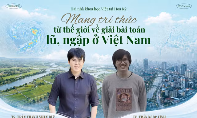 Mang tri thức từ thế giới về giải bài toán lũ, ngập ở Việt Nam