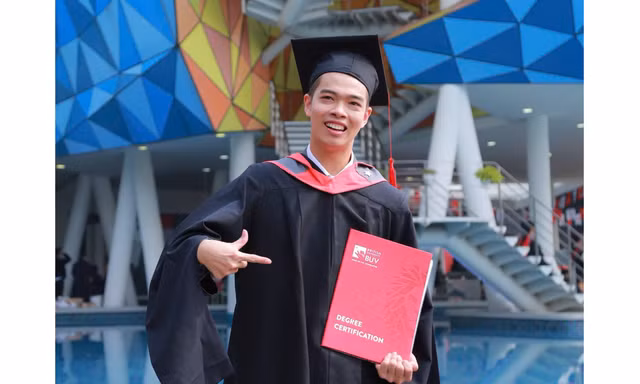 Tân cử nhân BUV và con đường nghiên cứu trí tuệ nhân tạo được hình thành từ giảng đường đại học