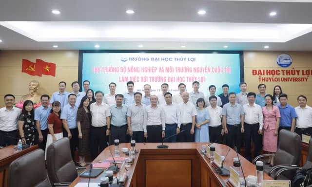 Trường ĐH Thủy lợi: Kiến tạo năng lực quốc gia về nước