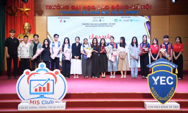 Hai câu lạc bộ mới mở ra cơ hội trải nghiệm và rèn kỹ năng cho sinh viên Trường Đại học Lao động - Xã hội