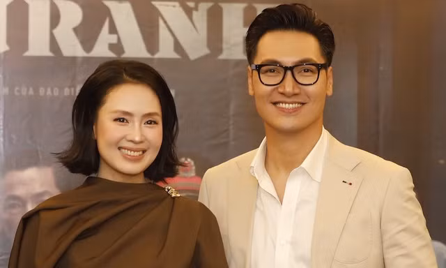 “Cặp đôi quốc dân” Hồng Diễm – Mạnh Trường bất ngờ chỉ làm bạn trong phim mới “Lằn ranh”