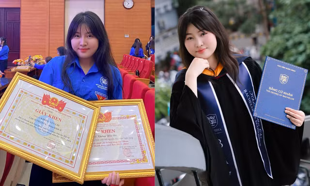 Nữ sinh Ngân hàng tốt nghiệp Xuất sắc, chinh phục danh hiệu 'Sinh viên 5 tốt' cấp Trung ương
