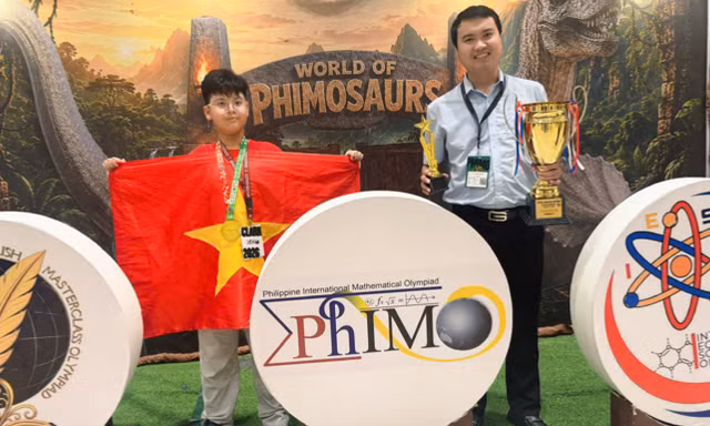 Học sinh Việt Nam giành huy chương Vàng Olympic Toán học quốc tế