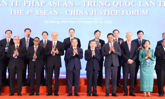 Diễn đàn Tư pháp ASEAN - Trung Quốc: Xây dựng tòa án số, ứng dụng trí tuệ nhân tạo trong xét xử