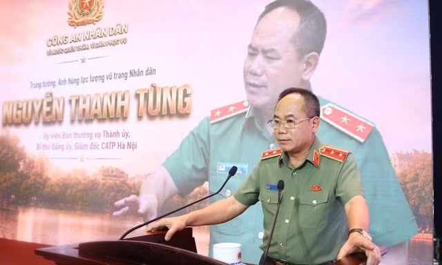 Giám đốc Công an Hà Nội Nguyễn Thanh Tùng và chặng đường hơn 30 năm giữ bình yên Thủ đô