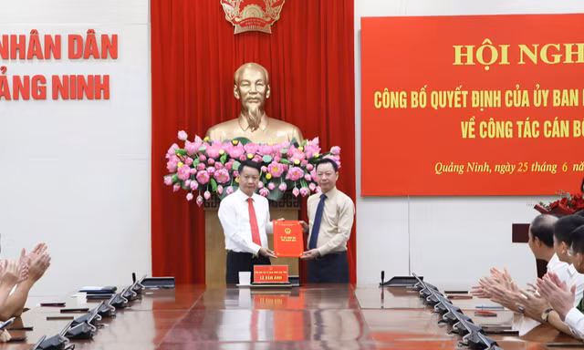 Điều động, bổ nhiệm Bí thư Đảng ủy phường làm Giám đốc Sở Công Thương Quảng Ninh