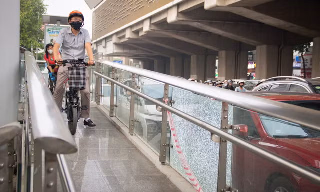 Một số hạng mục tuyến metro Cát Linh - Hà Đông xuống cấp sau hơn 4 năm vận hành 
