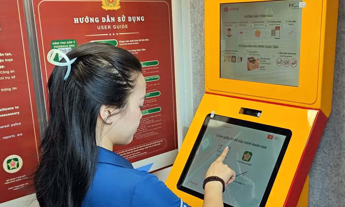 Ra mắt Ki-ốt 'Trạm cảnh sát thông minh' đầu tiên 