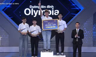 Nam sinh Khánh Hòa tăng tốc ấn tượng, giành vòng nguyệt quế Tuần Olympia 26