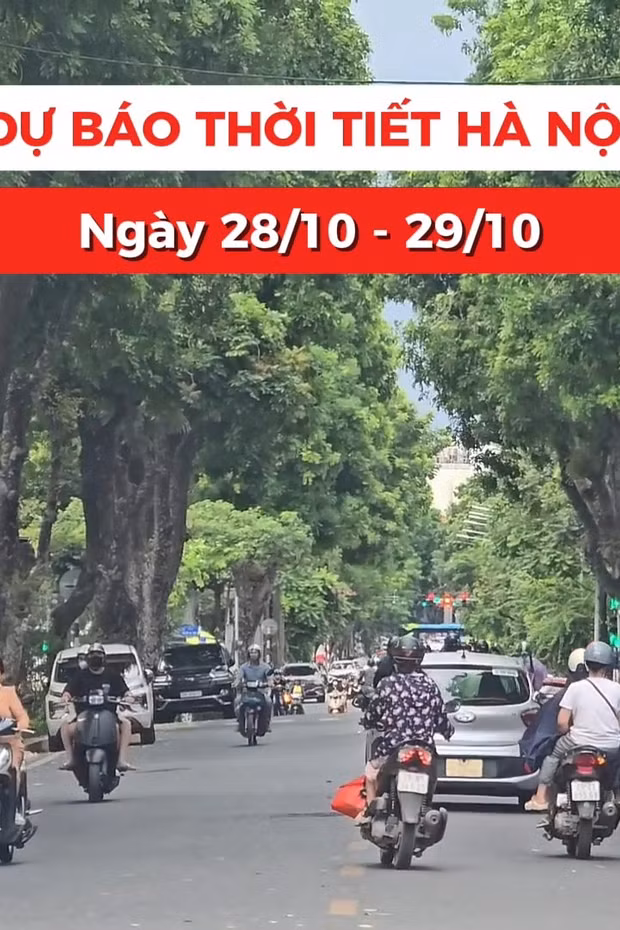 Bản tin Thời tiết Hà Nội (28 - 29/10): Ngày nắng dự kiến tiếp diễn những ngày cuối tháng 10