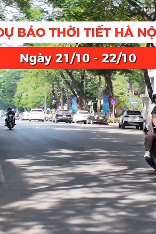 Bản tin Thời tiết Hà Nội (21 - 22/10): Khí lạnh yếu gây mưa rải rác nền nhiệt ít biến động