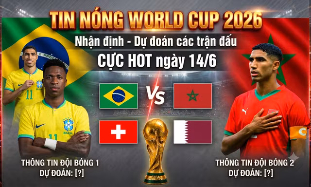 TIN NÓNG WORLD CUP 2026: Dự đoán các trận đấu CỰC HAY ngày 14/6; Thắng áp đảo Paraguay, Mỹ xô đổ kỷ lục 24 năm