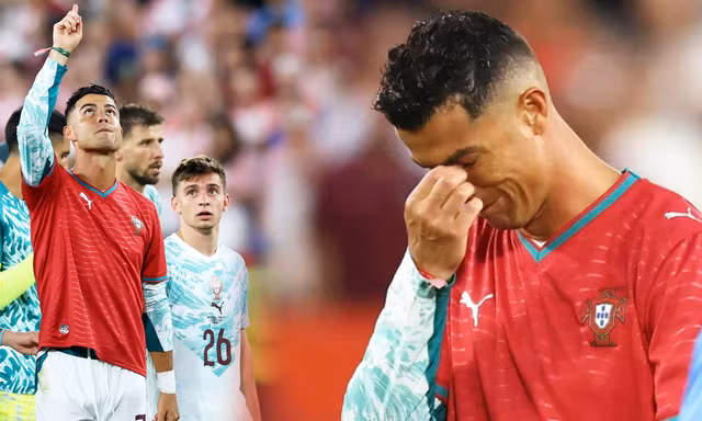 Ronaldo ‘khóc nấc’ ngay sau trận thắng nghẹt thở, chuẩn bị chia tay Bồ Đào Nha sau World Cup?