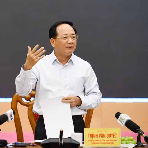 Trưởng ban Tuyên giáo Trung ương Trịnh Văn Quyết: Phải lượng hoá được đóng góp của văn hóa với tăng trưởng
