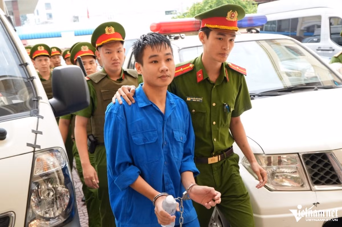 Bị cáo Nguyễn Đức Anh tại phiên xét xử sơ thẩm ở Đồng Nai ngày 6/10