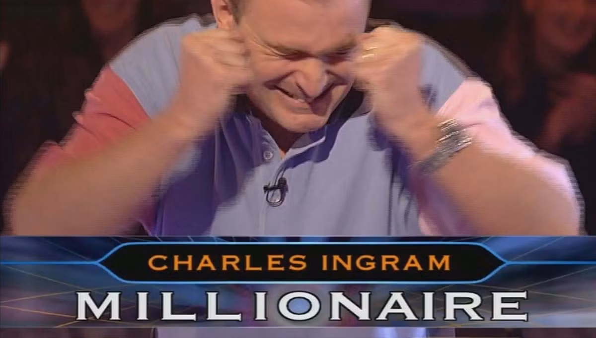 Charles Ingram ngồi trên ghế nóng của Who Wants to Be a Millionaire năm 2001