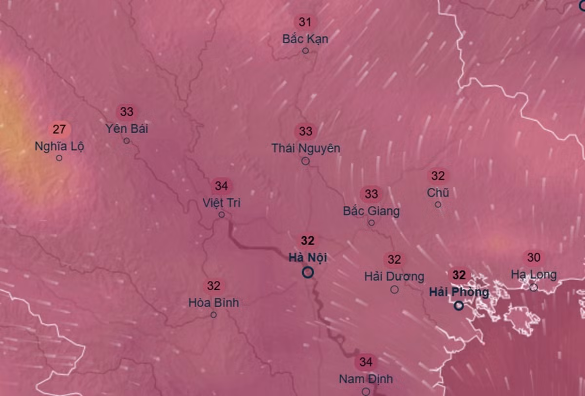 Hà Nội có thể giảm nhiệt từ ngày 30/9