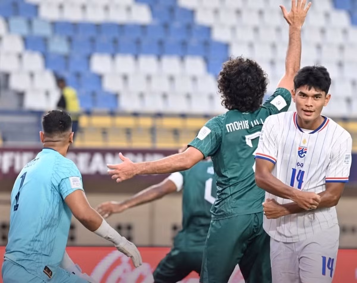 ĐT Thái Lan thắng đậm trước ĐT Pakistan tại FIFA ASEAN Cup