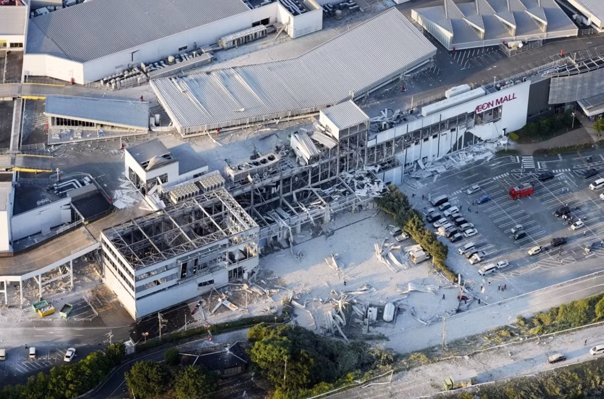 AEON Mall Kumamoto sau động đất năm 2026