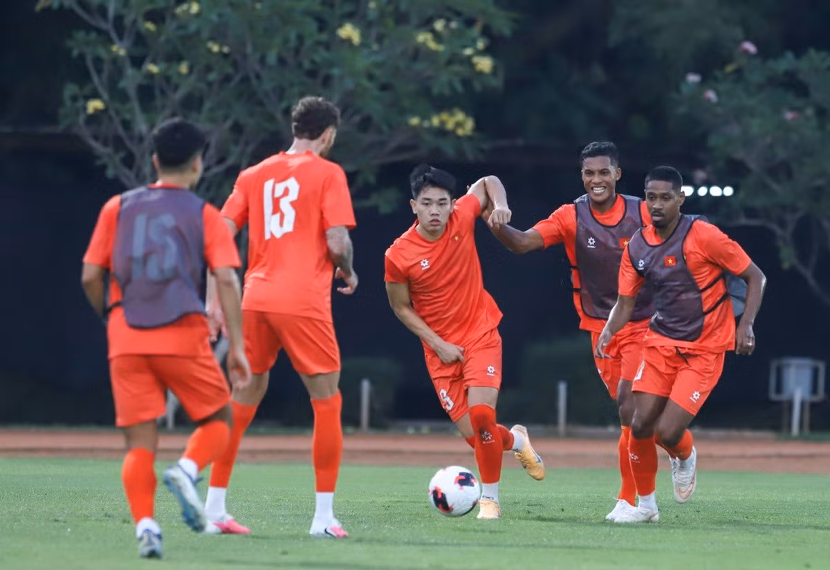 ĐT Việt Nam chuẩn bị cho trận gặp Philippines tại FIFA ASEAN Cup 2026.