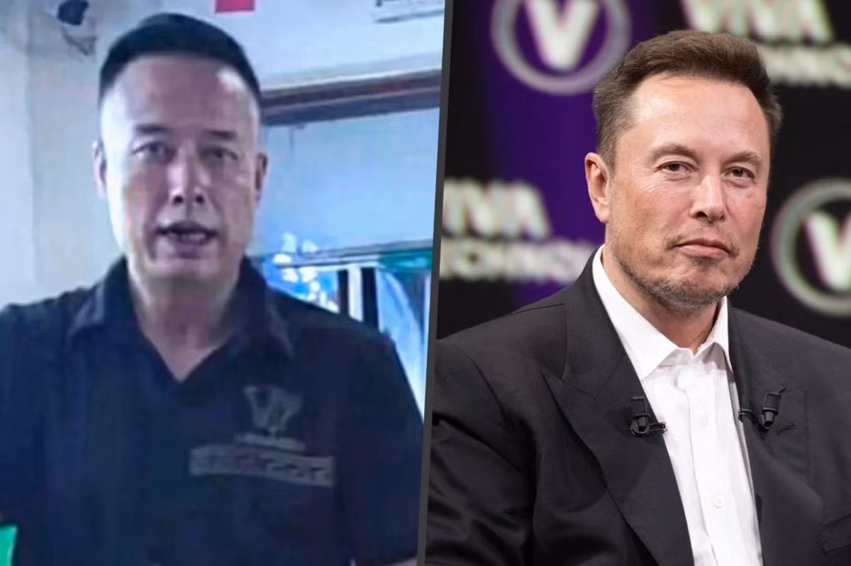 Chủ quán thịt nướng Ma Jianping ở Trung Quốc có ngoại hình giống Elon Musk