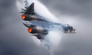 Tiêm kích tàng hình Su-57 Nga trang bị vũ khí siêu vượt âm