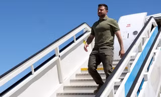 Tổng thống Ukraine Zelensky đến Bỉ dự hội nghị thượng đỉnh Liên minh châu Âu