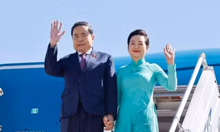Chủ tịch Quốc hội Trần Thanh Mẫn và Phu nhân bắt đầu thăm chính thức Mông Cổ