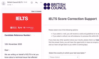 Hàng loạt thí sinh IELTS nhận thông báo cập nhật điểm: Sự cố kỹ thuật kéo dài gây lo ngại