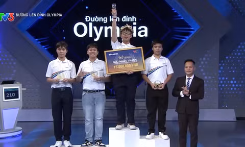 Nam sinh chuyên Hà Nội - Amsterdam là chủ nhân vòng nguyệt quế Tháng Olympia 26